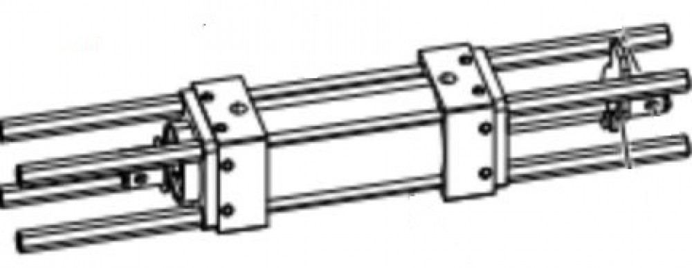 KIT,CYLINDER,HYD,W/SPACERS — 1